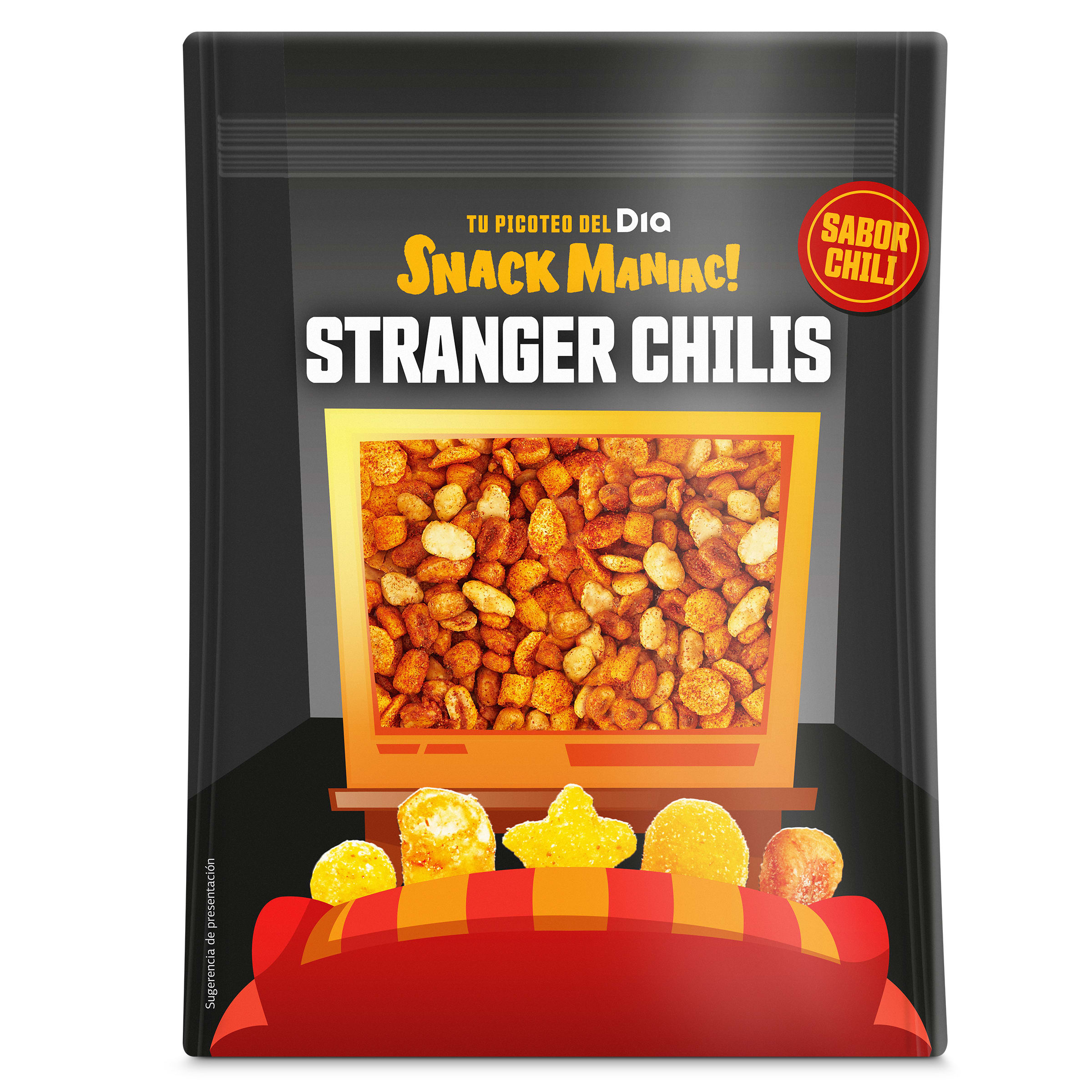 Mix de frutos secos sabor chili Snack Maniac de Dia bolsa 200 g