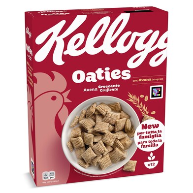 Cereales de avena oaties Kellogg's caja 360 g-0 Cereales de avena oaties Kellogg's caja 360 g-0