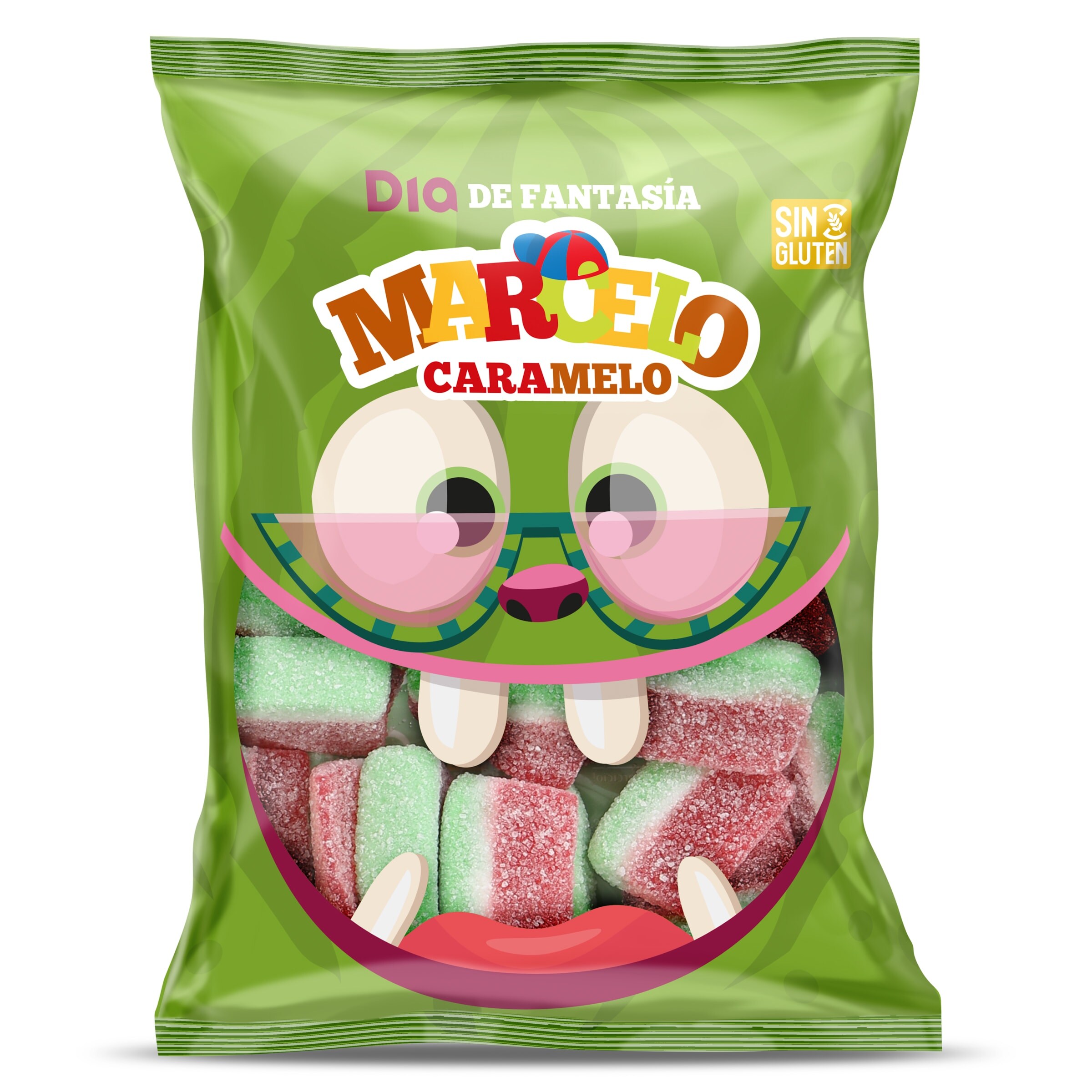 Golosinas sandías Marcelo Caramelo de Dia bolsa 100 g