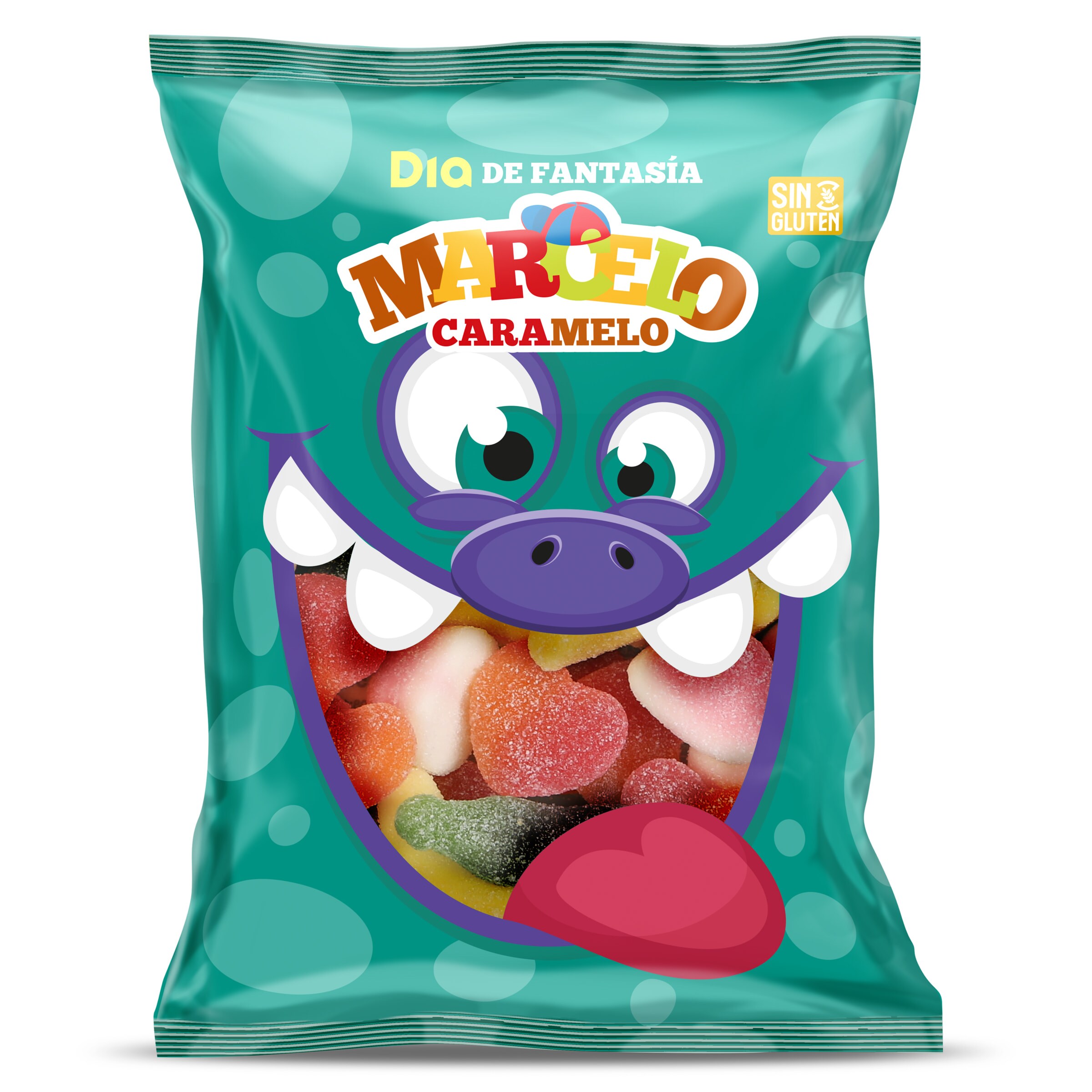 Golosinas surtidas mix azúcar Marcelo Caramelo de Dia bolsa 200 g