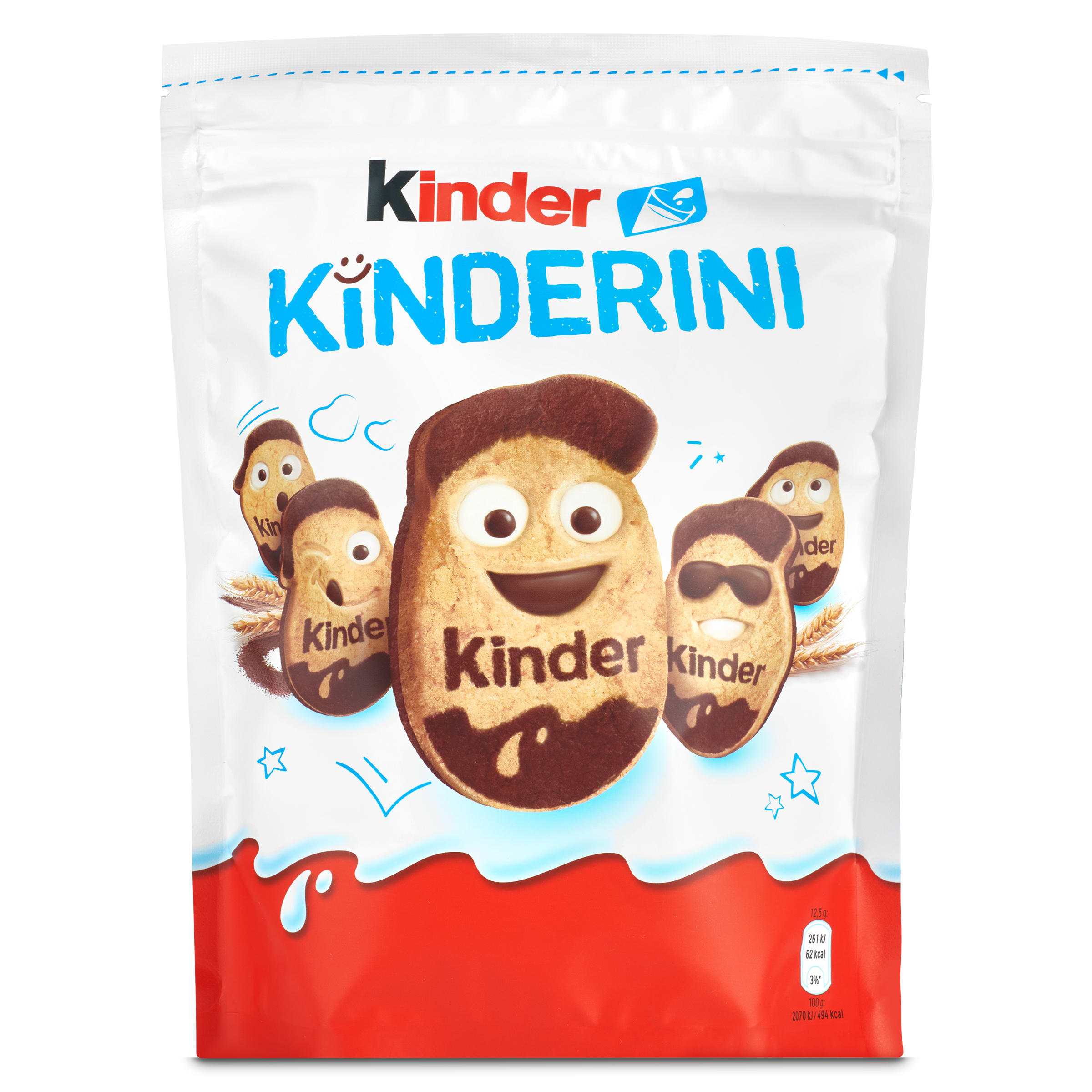 Galletas con chocolate con leche kinderini Kinder bolsa 250 g