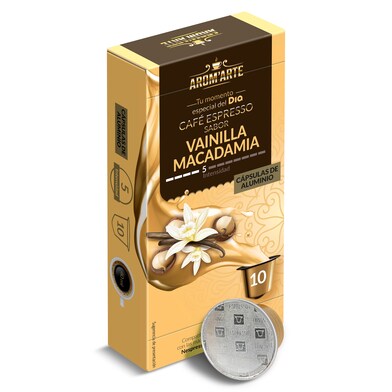 Cápsulas de café sabor vainilla & macadamia Dia Arom'arte 10 unidades-0 Cápsulas de café sabor vainilla & macadamia Dia Arom'arte 10 unidades-0