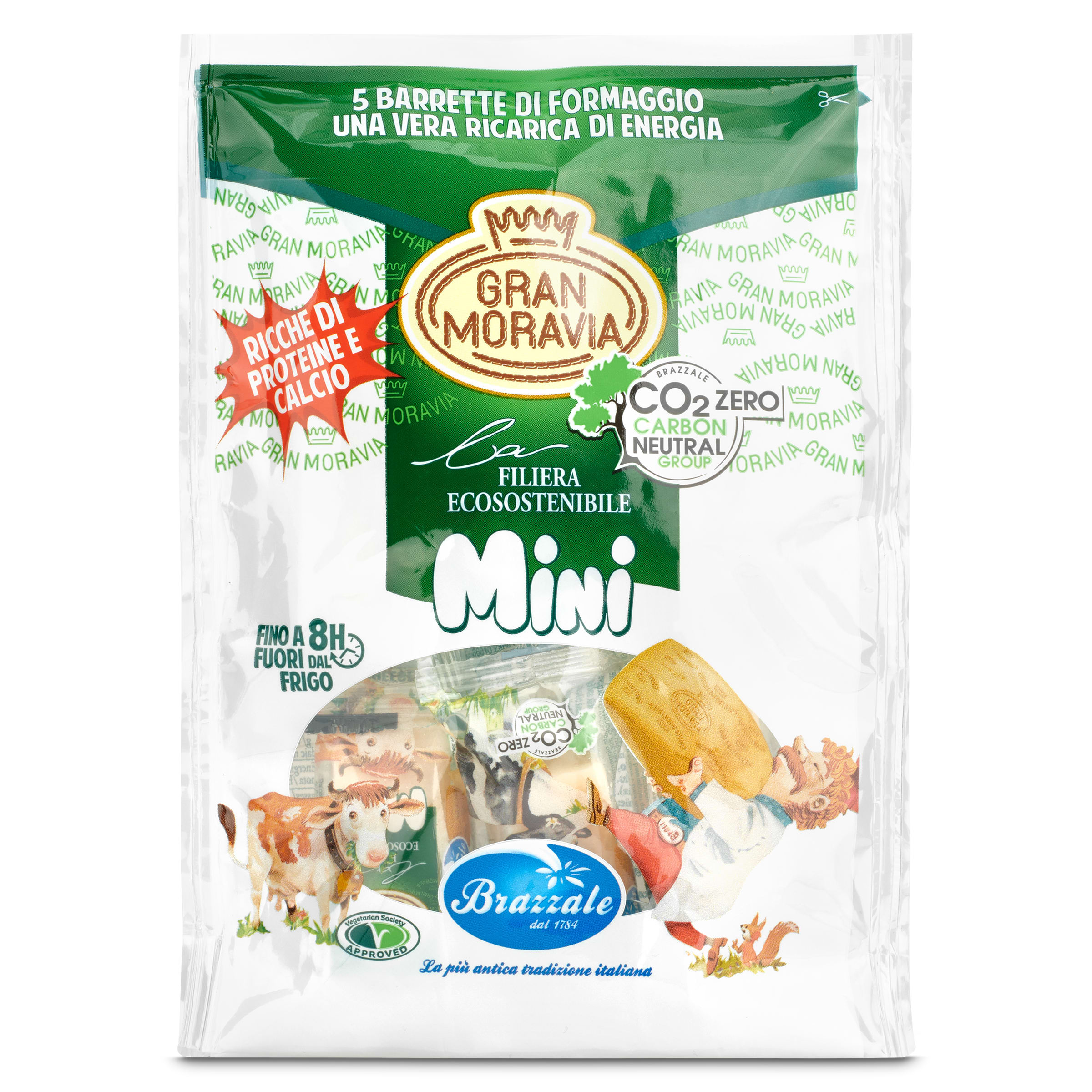 Snack de queso curado Gran moravia bolsa 100 g