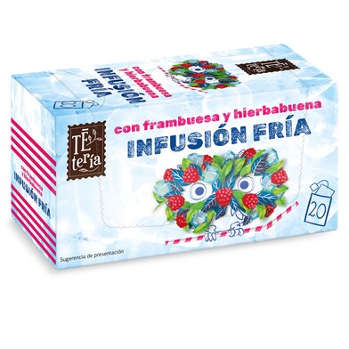 Infusión fría con frambuesa y hierbabuena Dia Tetería 20 unidades-0 Infusión fría con frambuesa y hierbabuena Dia Tetería 20 unidades-0