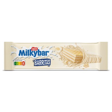 Barrita de galleta y chocolate blanco Nestlé Milkybar bolsa 1 unidad-0 Barrita de galleta y chocolate blanco Nestlé Milkybar bolsa 1 unidad-0