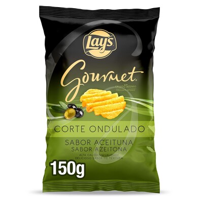 Lay's Gourmet onduladas sabor aceituna 150 g-0 Lay's Gourmet onduladas sabor aceituna 150 g-0