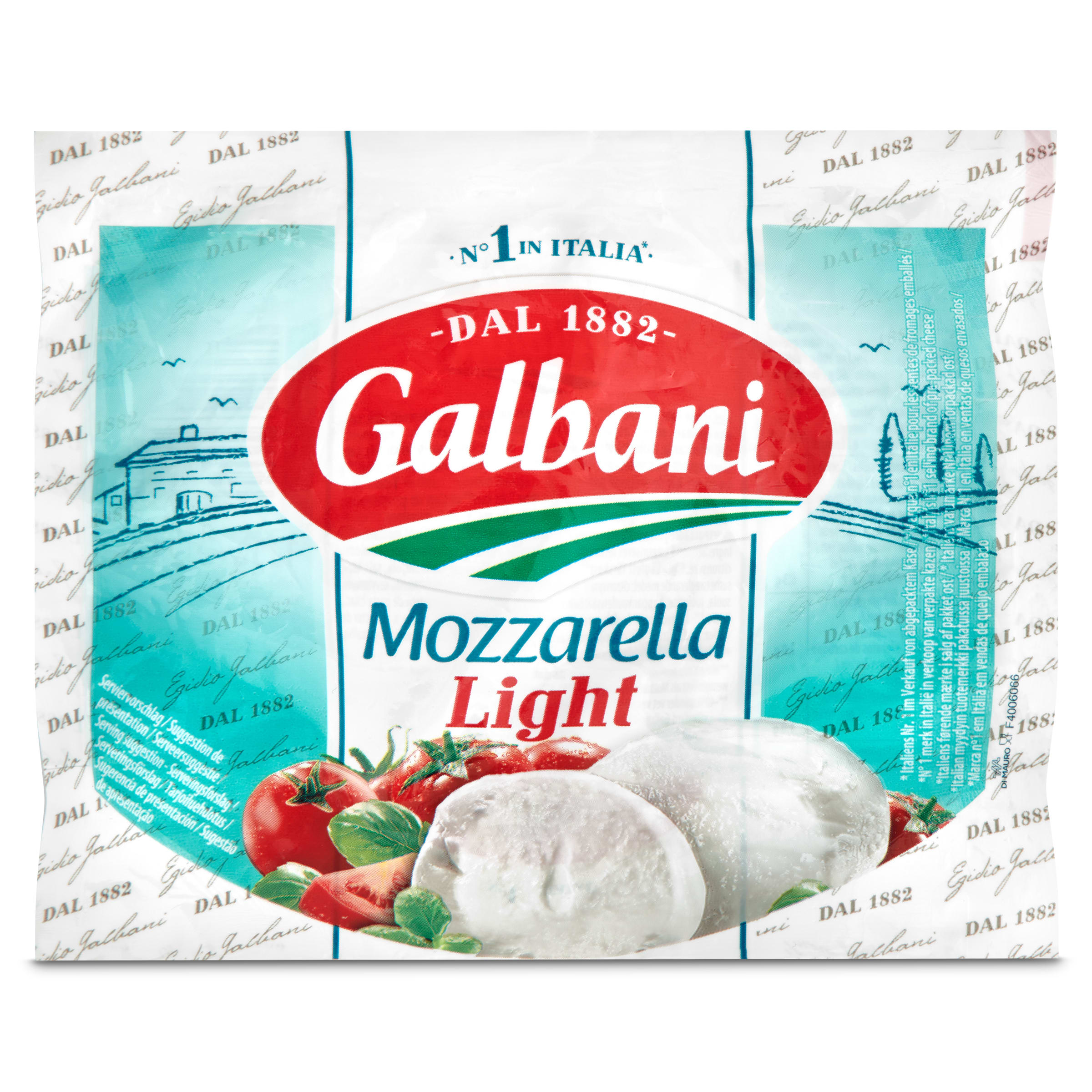 Mozzarella light Galbani bolsa 125 g