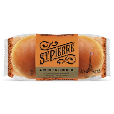 Pan de hamburguesa brioche St pierre bolsa 250 g-0 Pan de hamburguesa brioche St pierre bolsa 250 g-0
