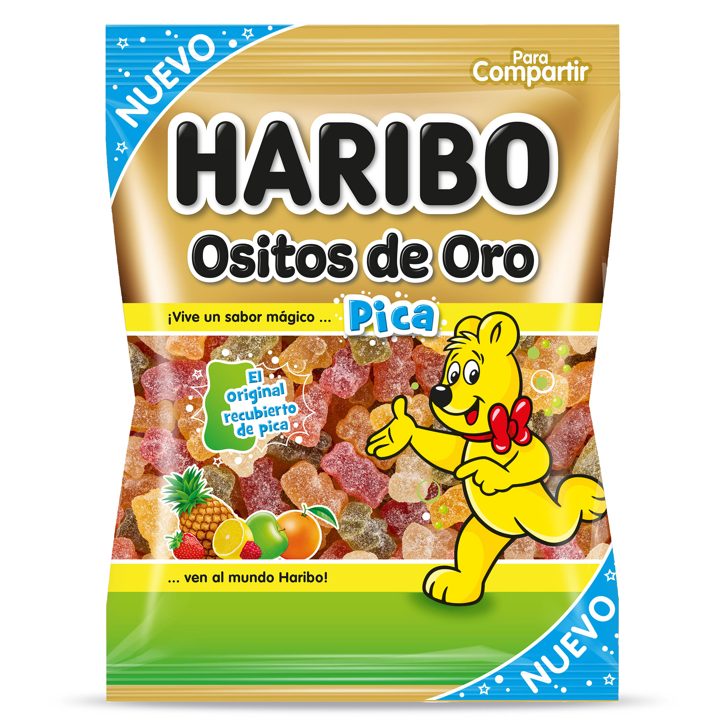 Golosinas ositos de oro pica Haribo bolsa 150 g