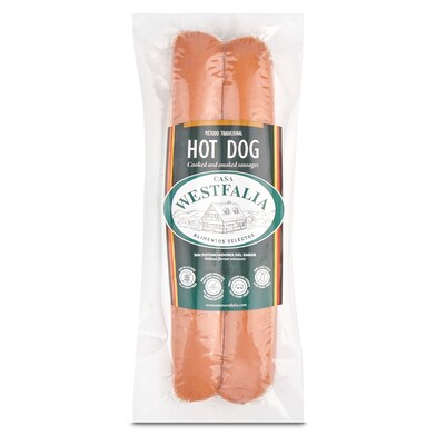 Salchichas hot dog 82% carne Casa westfalia 150 g-0 Salchichas hot dog 82% carne Casa westfalia 150 g-0