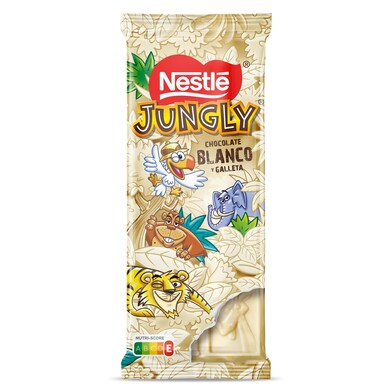Chocolate blanco y galleta Nestlé Jungly 90 g-0 Chocolate blanco y galleta Nestlé Jungly 90 g-0