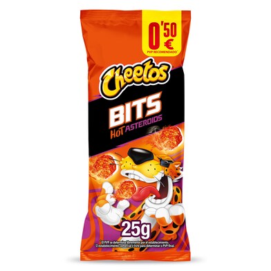 Bits hot asteroids Cheetos bolsa 25 g-0 Bits hot asteroids Cheetos bolsa 25 g-0