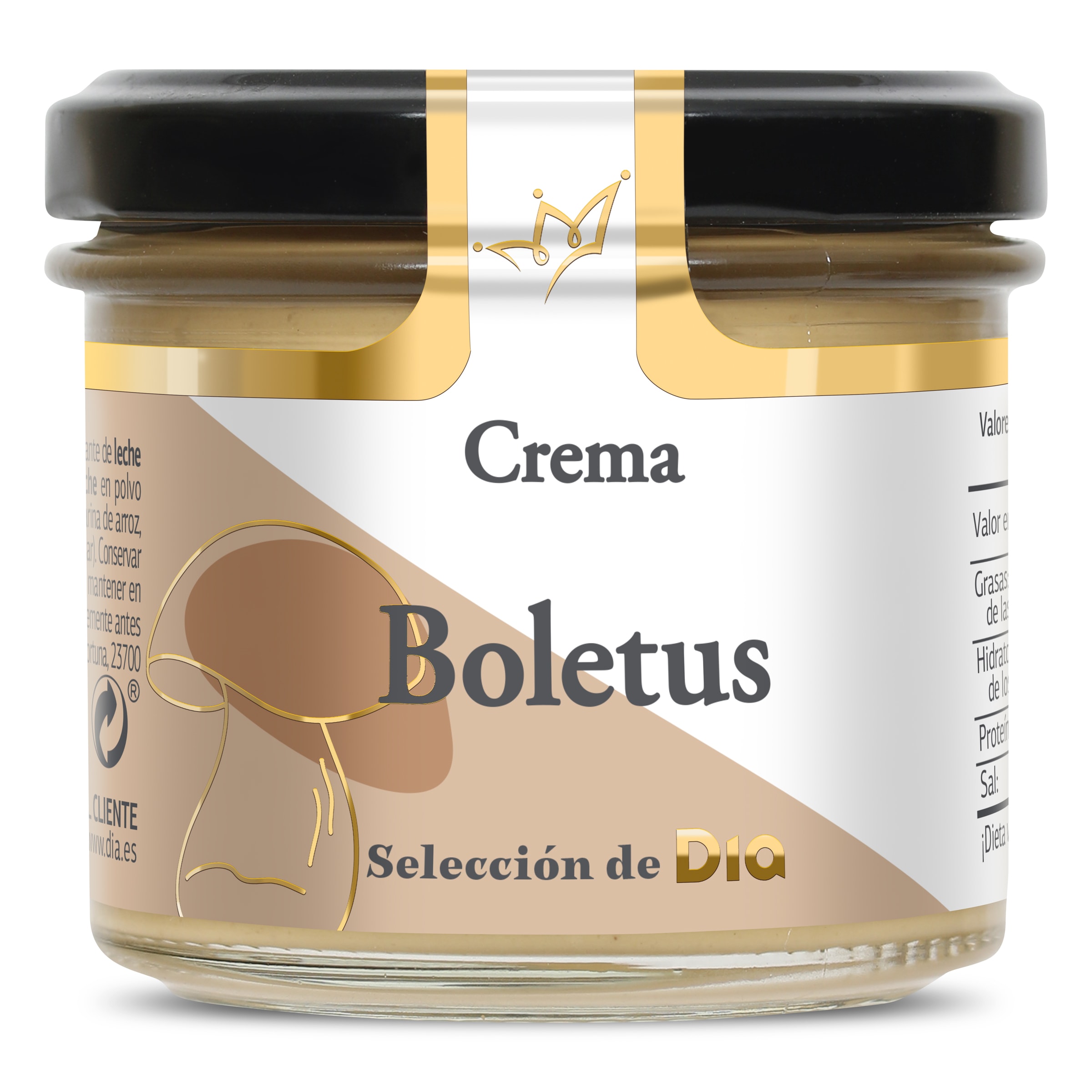 Crema Boletus Vegecampo de Dia frasco 110 g