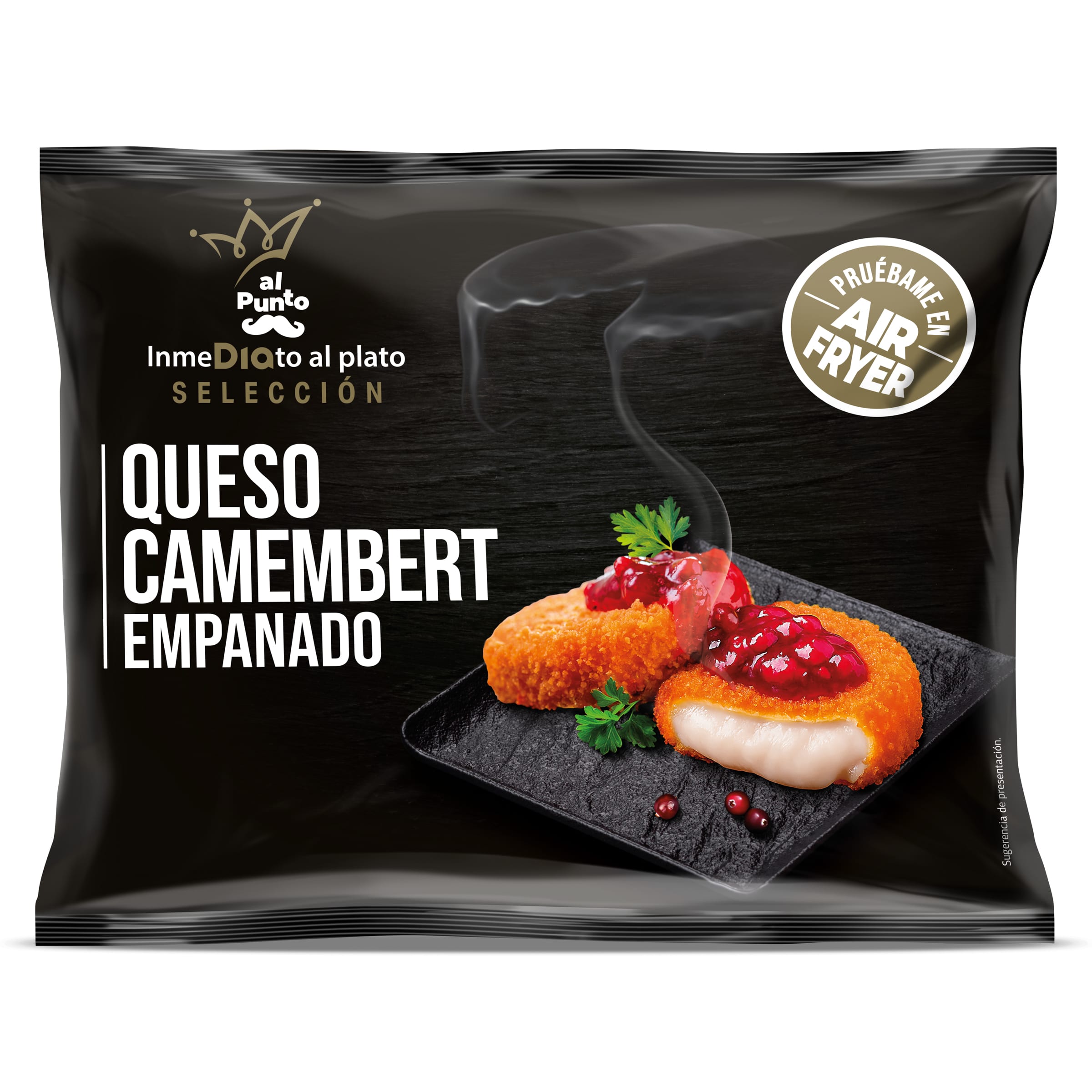 Queso Camembert empanado Al Punto Dia bolsa 250 g