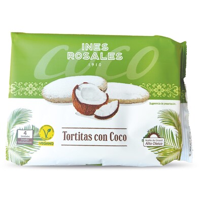 Tortitas con coco Inés Rosales bolsa 120 g-0 Tortitas con coco Inés Rosales bolsa 120 g-0