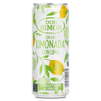 Limonada con lima con gas Don Simón lata 33 cl-0 Limonada con lima con gas Don Simón lata 33 cl-0
