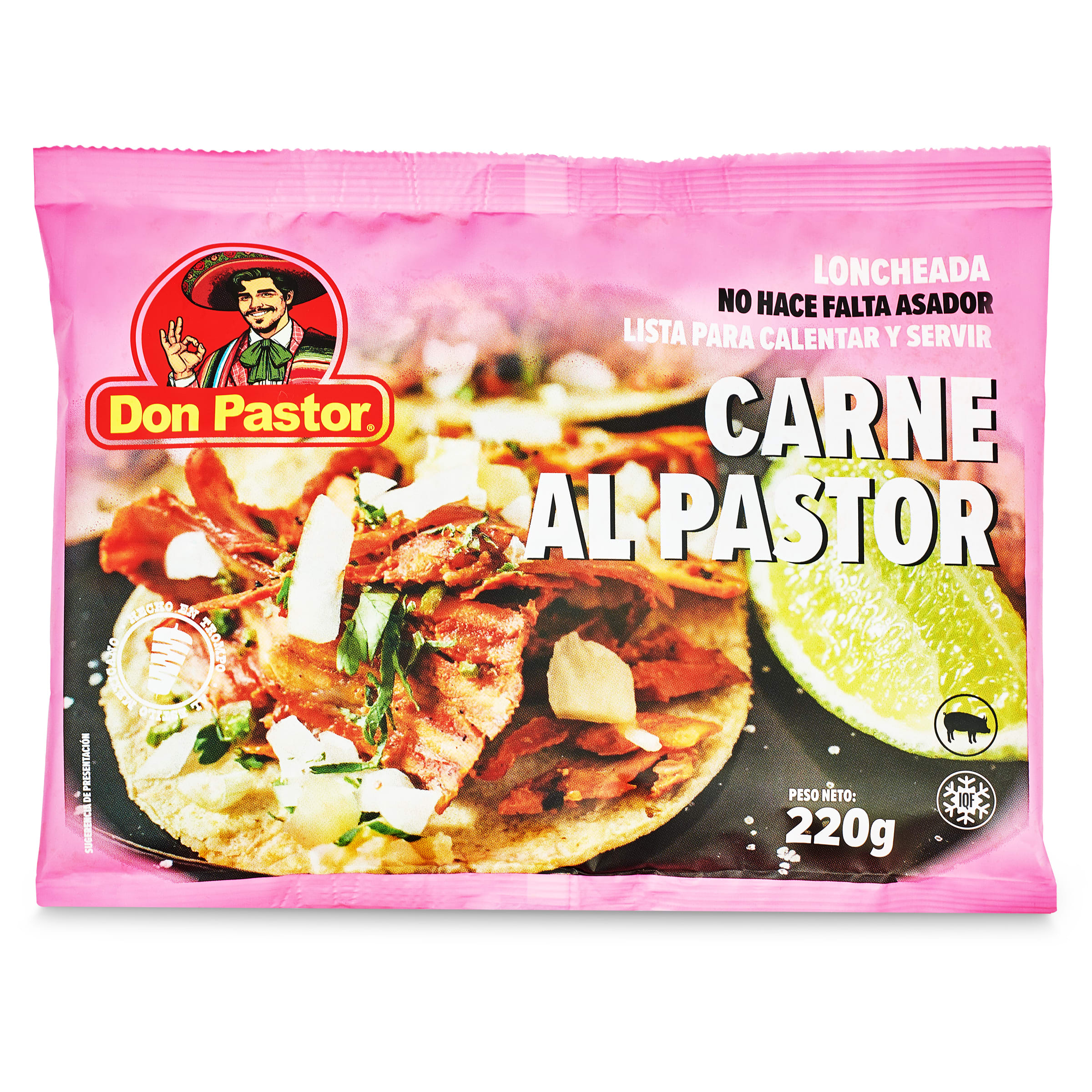 Carne de cerdo El pastor bolsa 220 g