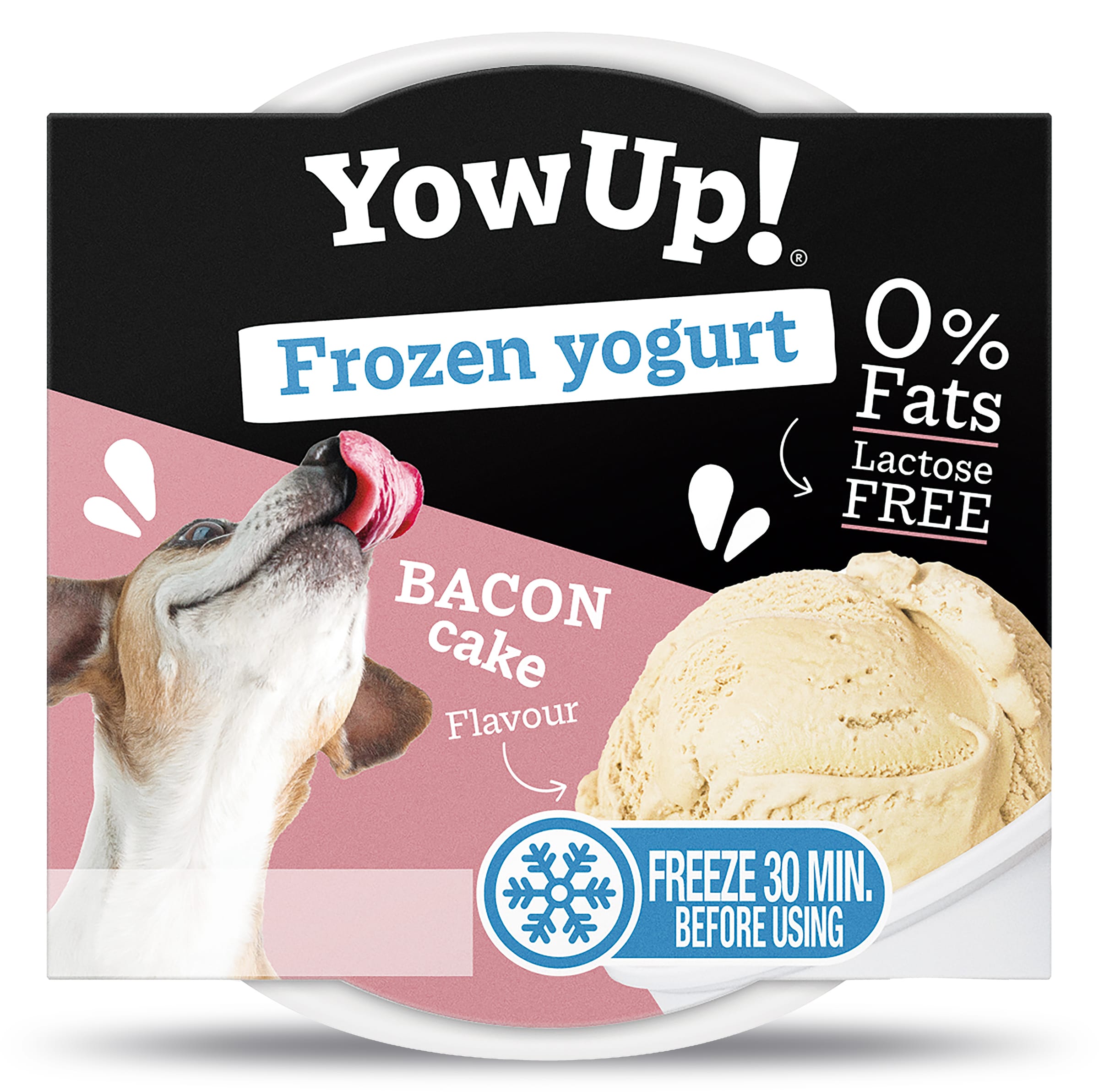 Yogur helado sabor bacon cake Yow up tarrina 110 g