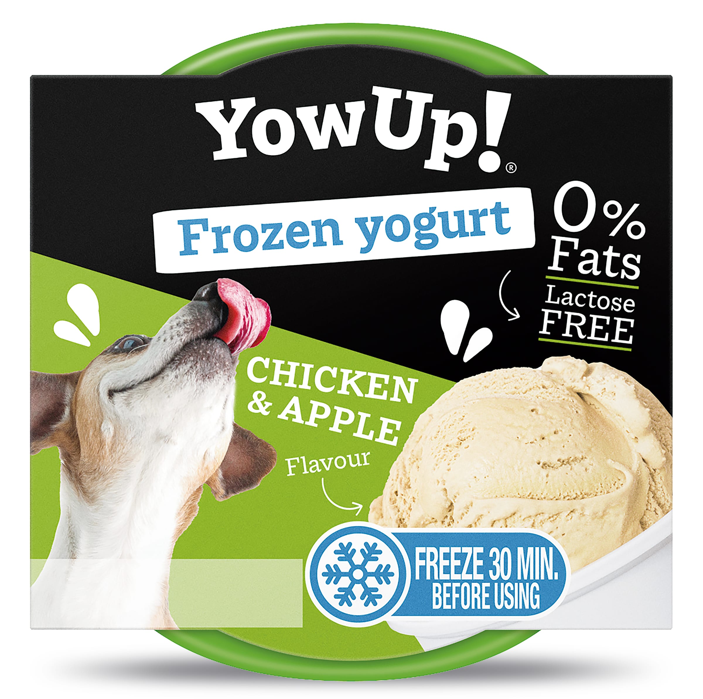 Yogur helado sabor chicken apple Yow up tarrina 110 g