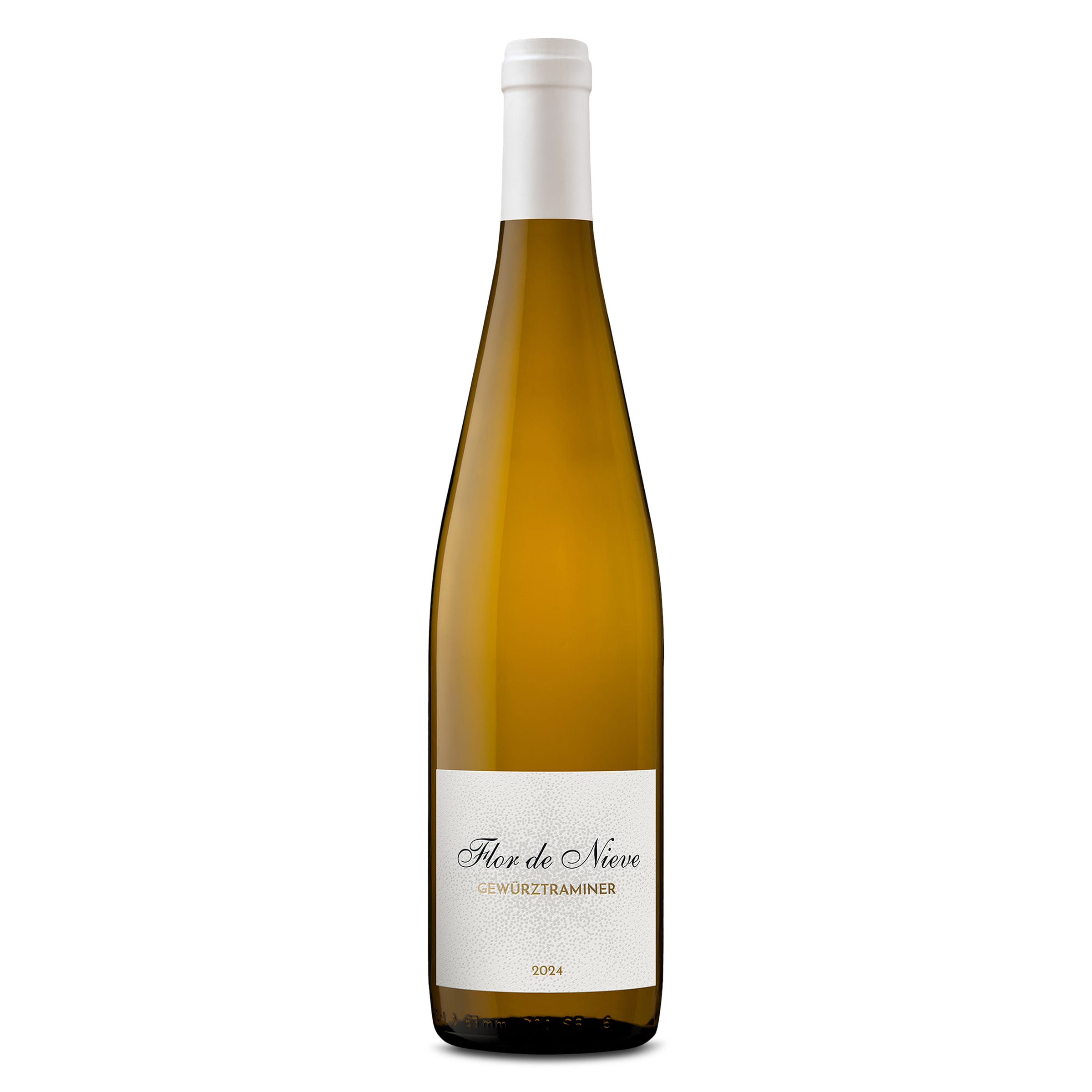 Vino blanco Gewürztraminer Flor de nieve botella 75 cl