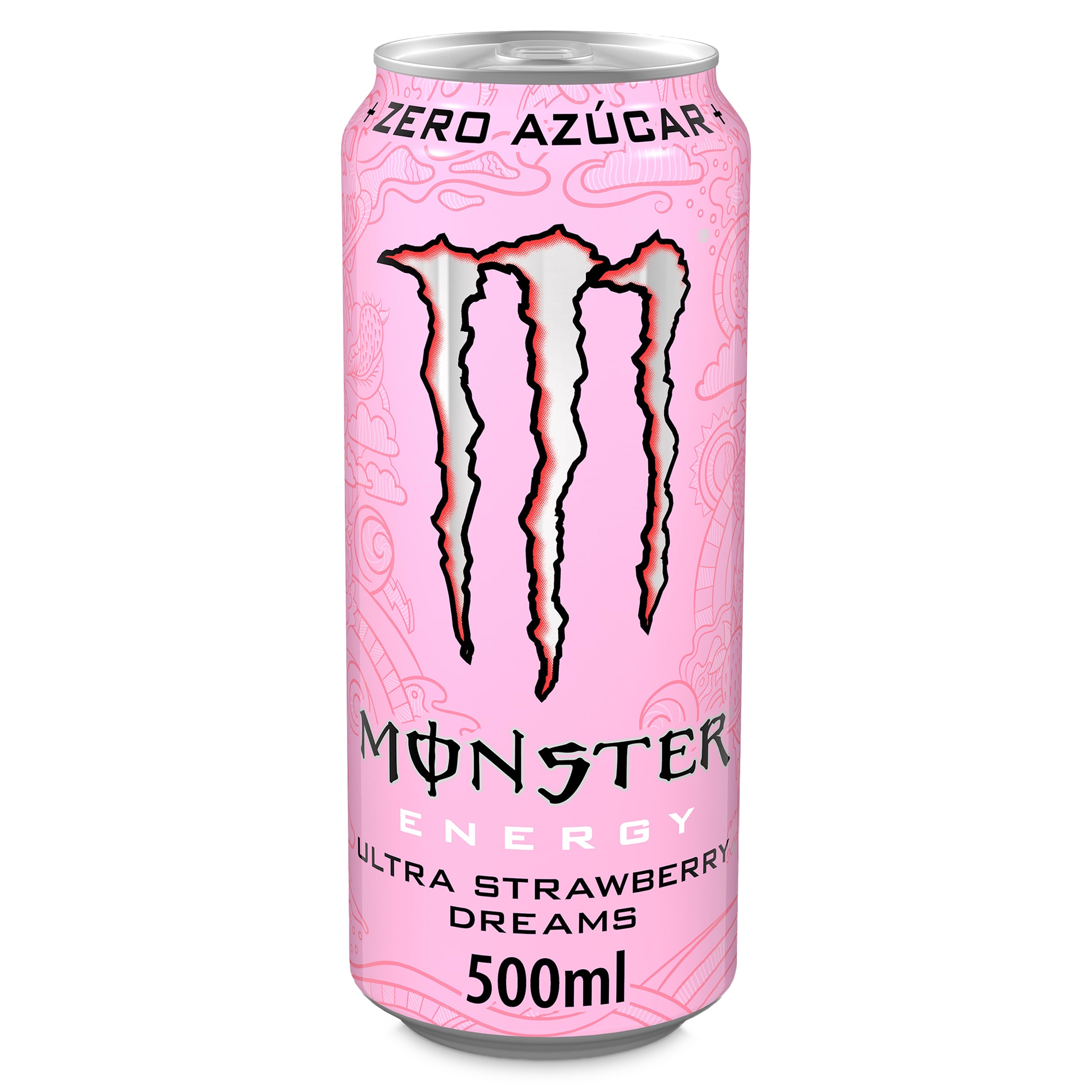 Bebida energética ultra strawberry dreams Monster Energy lata 500 ml