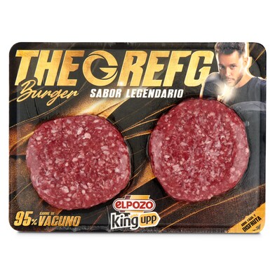 Burger de vacuno The Grefg Elpozo bandeja 240 g-0 Burger de vacuno The Grefg Elpozo bandeja 240 g-0