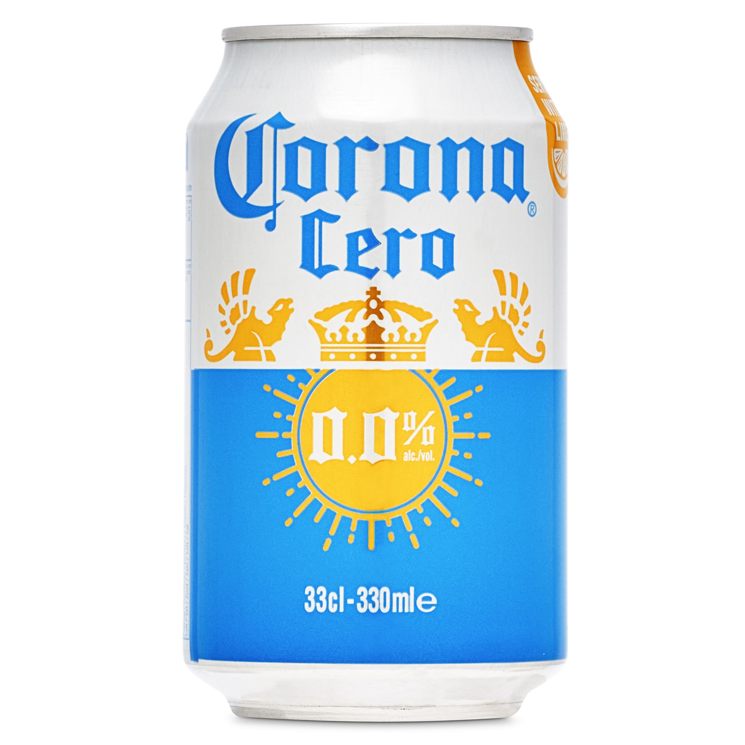 Cerveza 0,0% alcohol Corona lata 33 cl