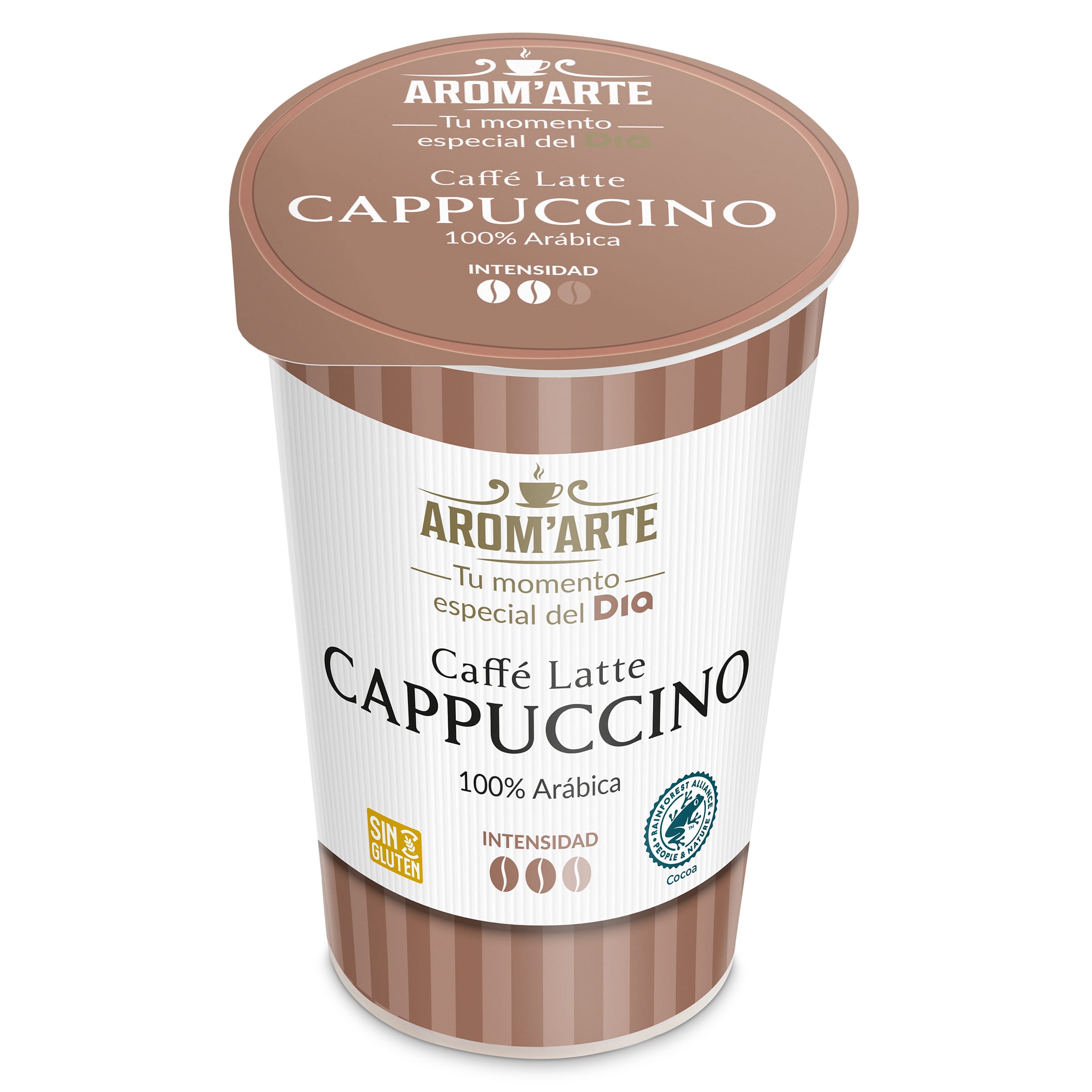 Café latte cappuccino Dia Arom'arte 250 ml