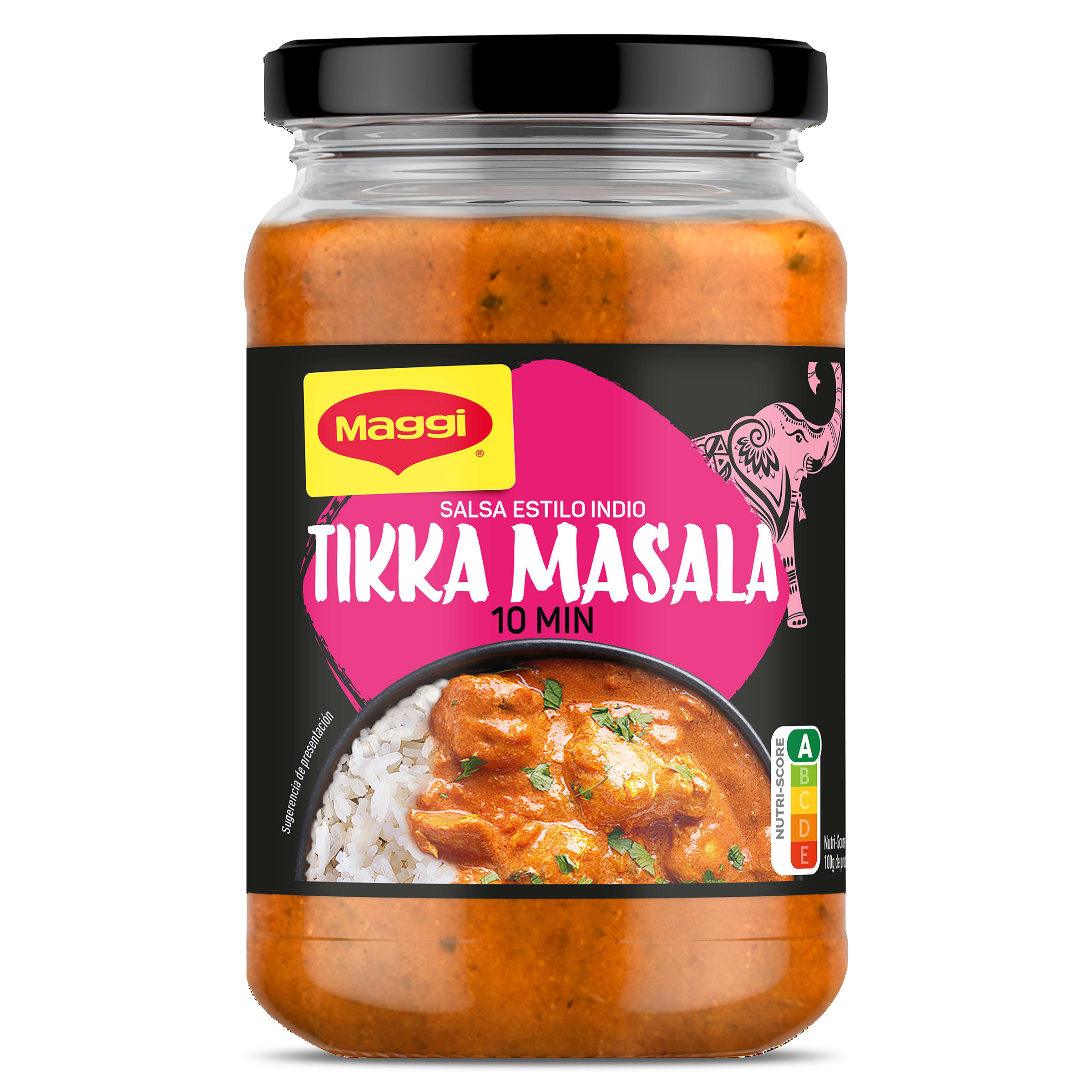 Salsa estilo tikka masala Maggi frasco 340 g