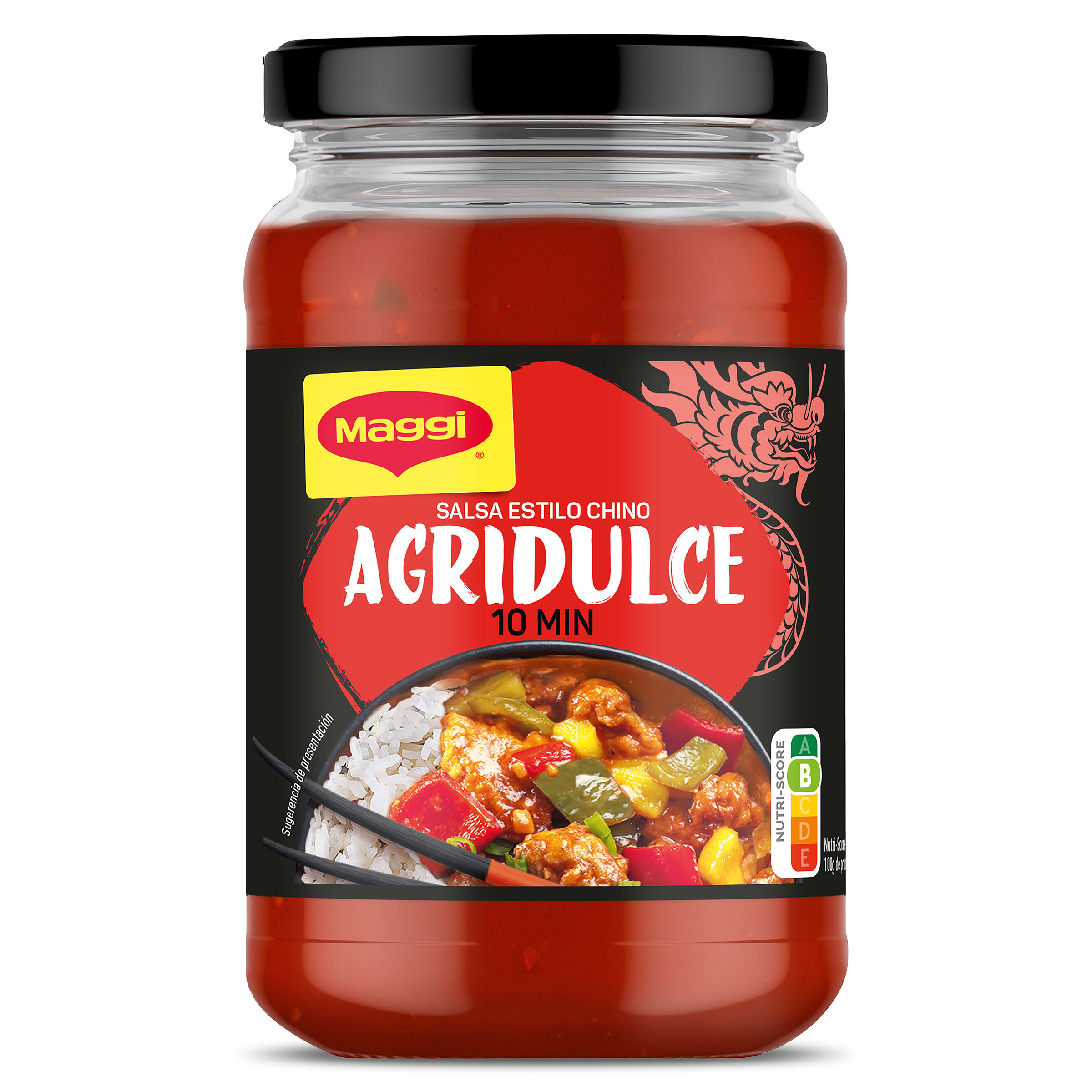 Salsa estilo agridulce Maggi frasco 355 g