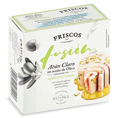 Atún claro en aceite de oliva con aceitunas Friscos 50 g-0 Atún claro en aceite de oliva con aceitunas Friscos 50 g-0
