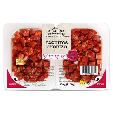 Taquitos de chorizo Dia Nuestra Alacena 2 x 50 g-0 Taquitos de chorizo Dia Nuestra Alacena 2 x 50 g-0