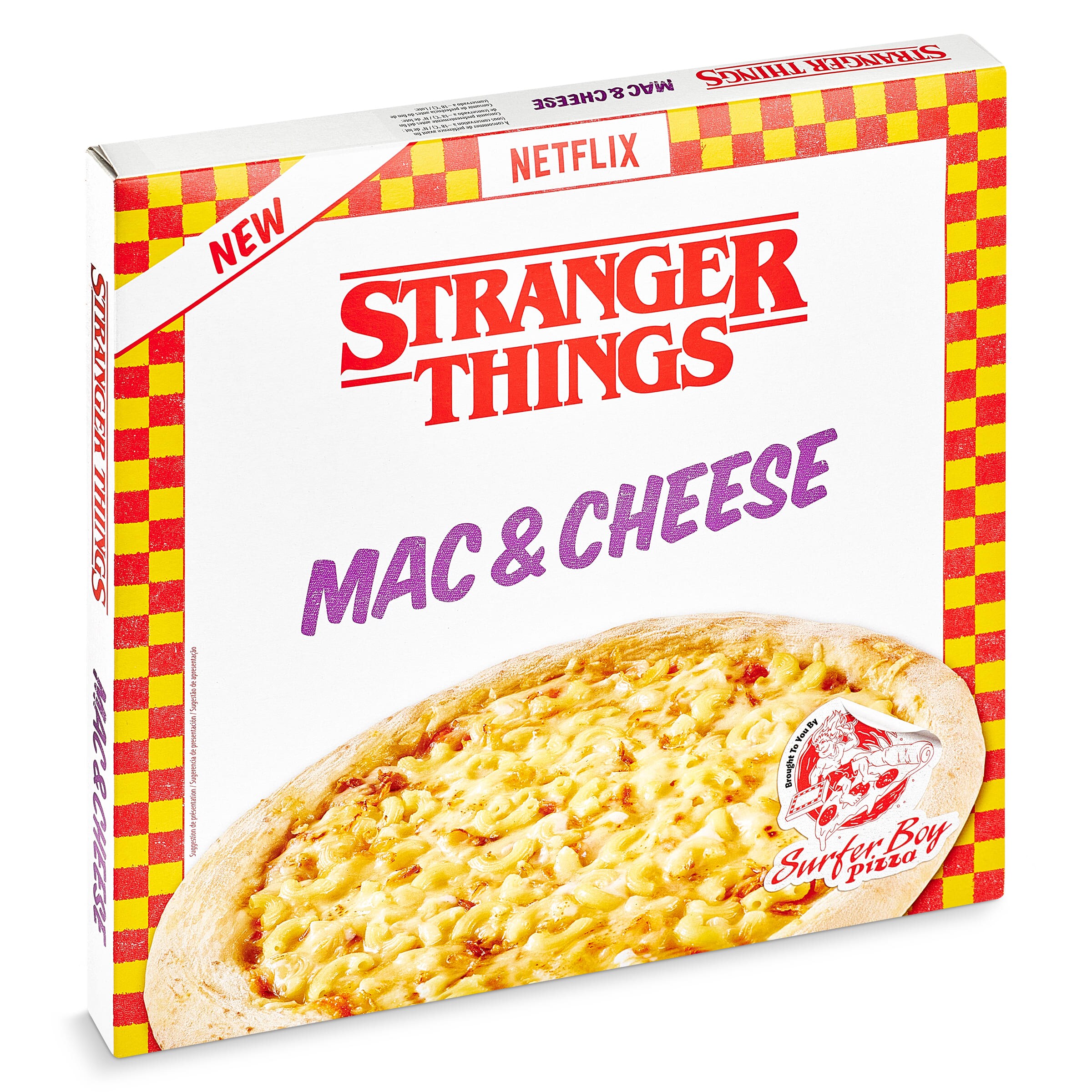 Pizza mac & cheese Stranger Things Netflix caja 486 g