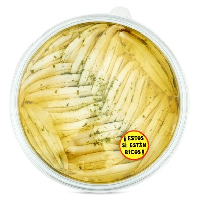 Boquerones en vinagre con ajo y perejil Arteiñaki bandeja 250 g-0 Boquerones en vinagre con ajo y perejil Arteiñaki bandeja 250 g-0