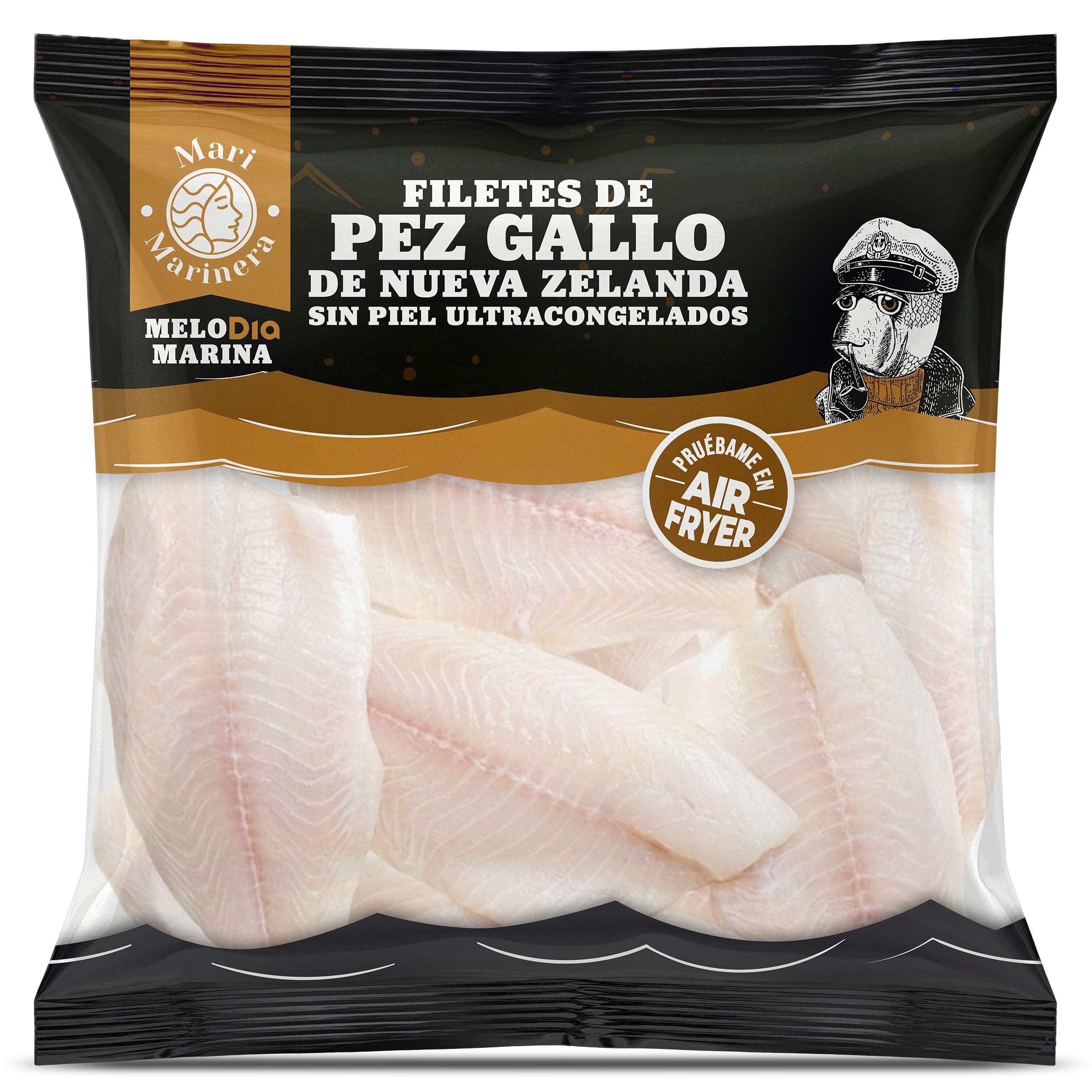 Filetes de gallo sin piel Dia Mari Marinera 500 g