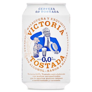 Cerveza tostada 0,0% alcohol Victoria 33 cl-0 Cerveza tostada 0,0% alcohol Victoria 33 cl-0