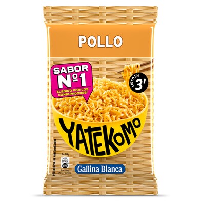 Noodles pollo Gallina Blanca Yatekomo 79 g-0 Noodles pollo Gallina Blanca Yatekomo 79 g-0