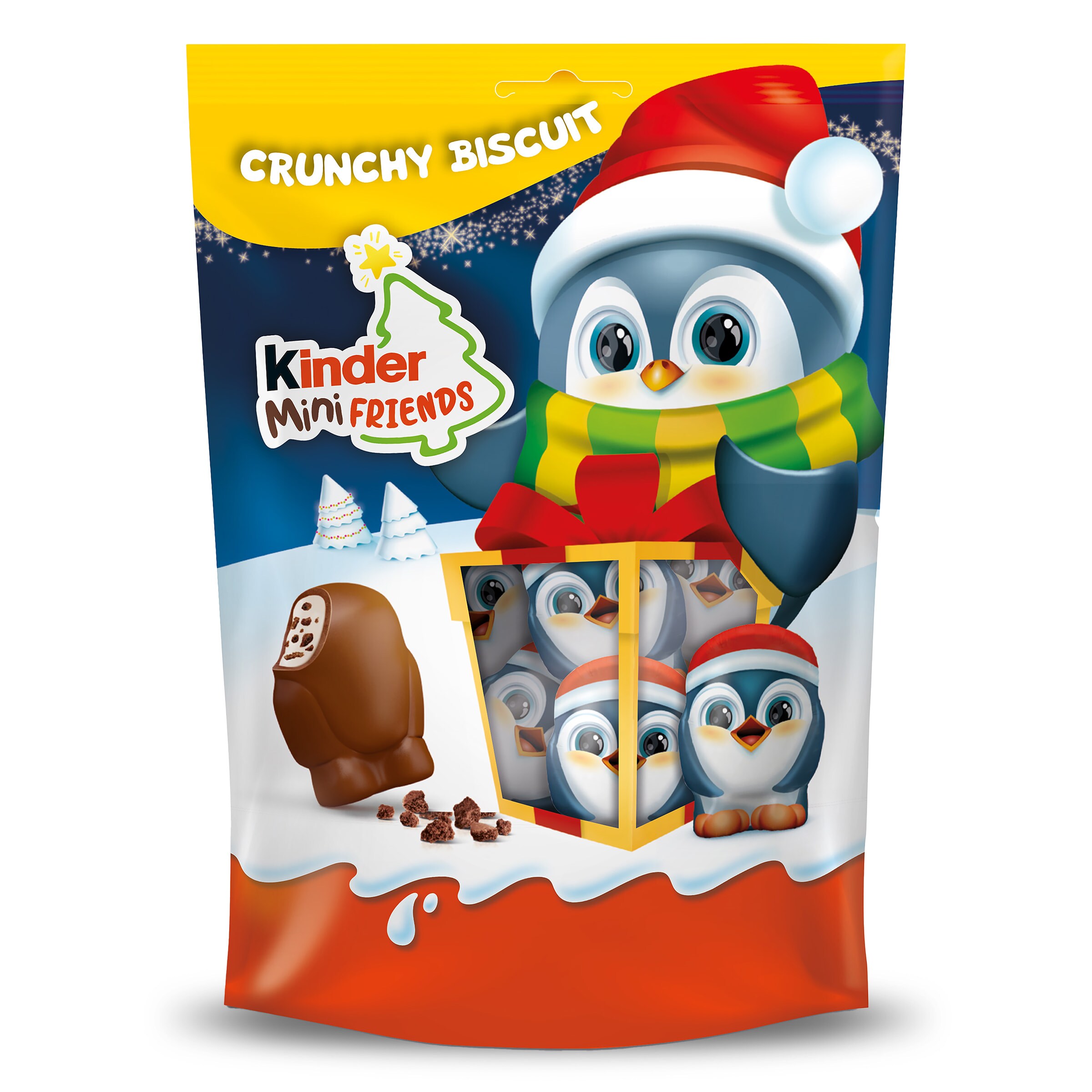 Mini chocolatinas happy friends Kinder bolsa 122 g