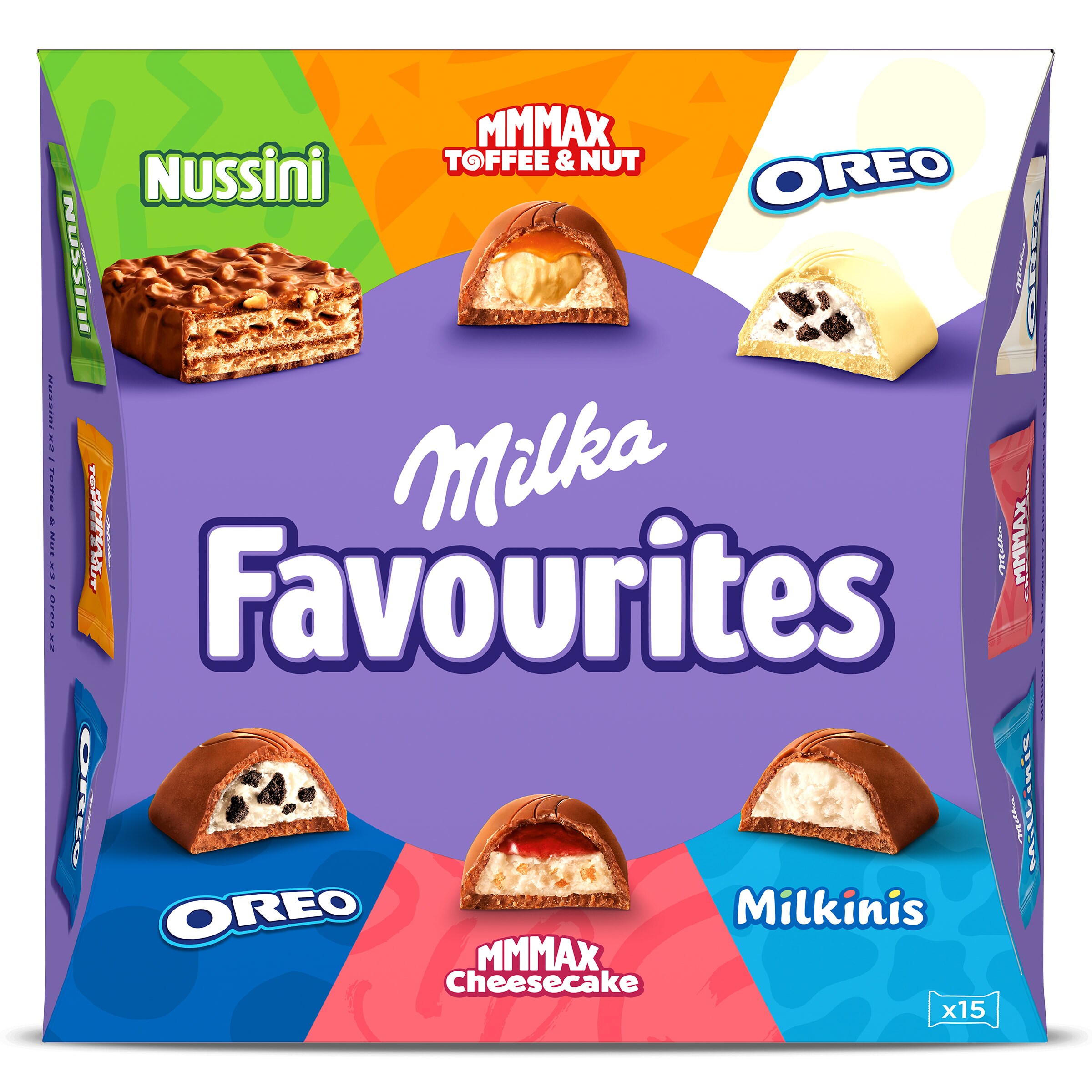 Surtido de bombones favourites Milka caja 141 g