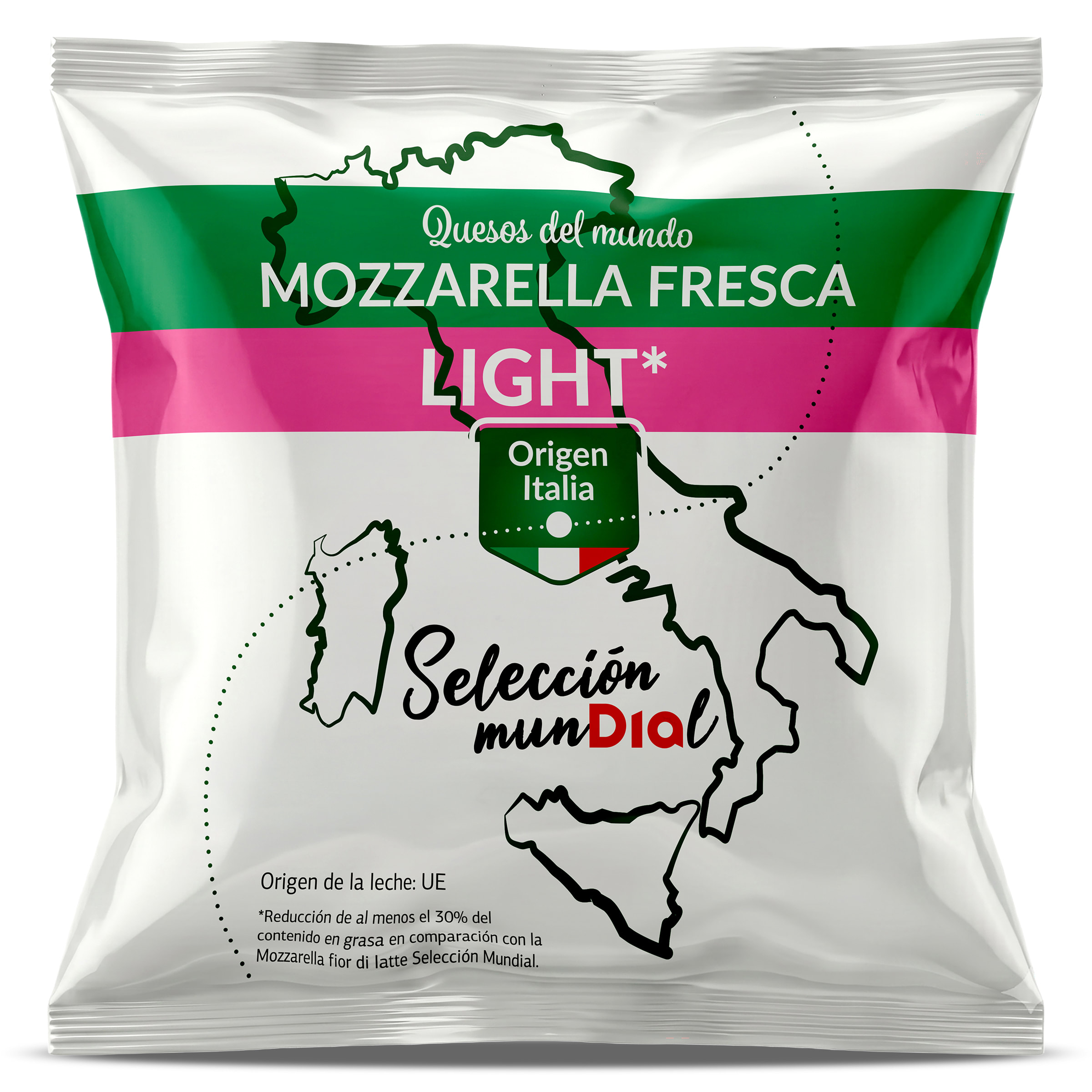 Mozzarella light Dia Selección Mundial 125 g