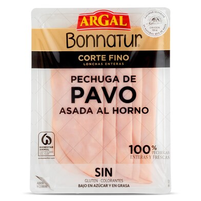 Pechuga de pavo asada al horno Bonnatur sobre 100 g-0 Pechuga de pavo asada al horno Bonnatur sobre 100 g-0