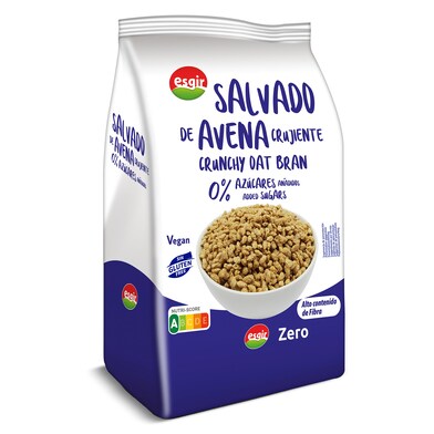 Salvado de avena sin gluten Esgir bolsa 300 g-0 Salvado de avena sin gluten Esgir bolsa 300 g-0