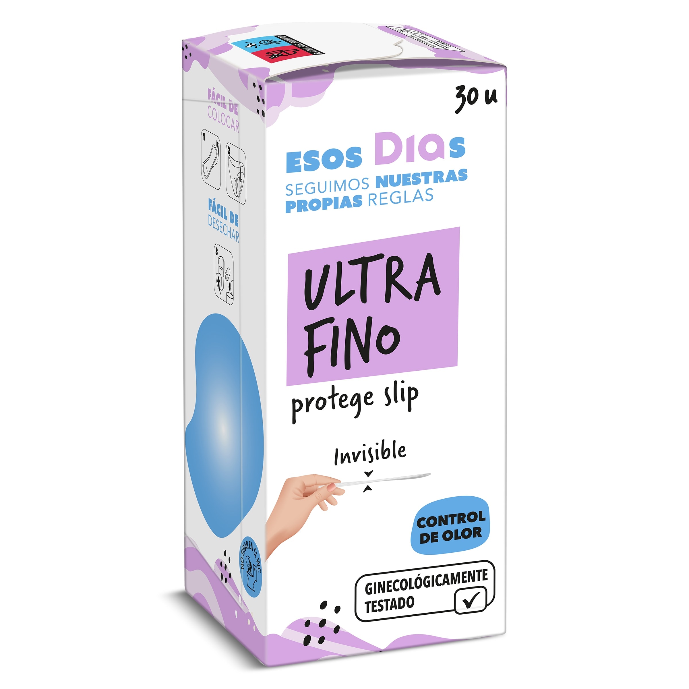 Protegeslip ultrafino Esos Dias 30 unidades