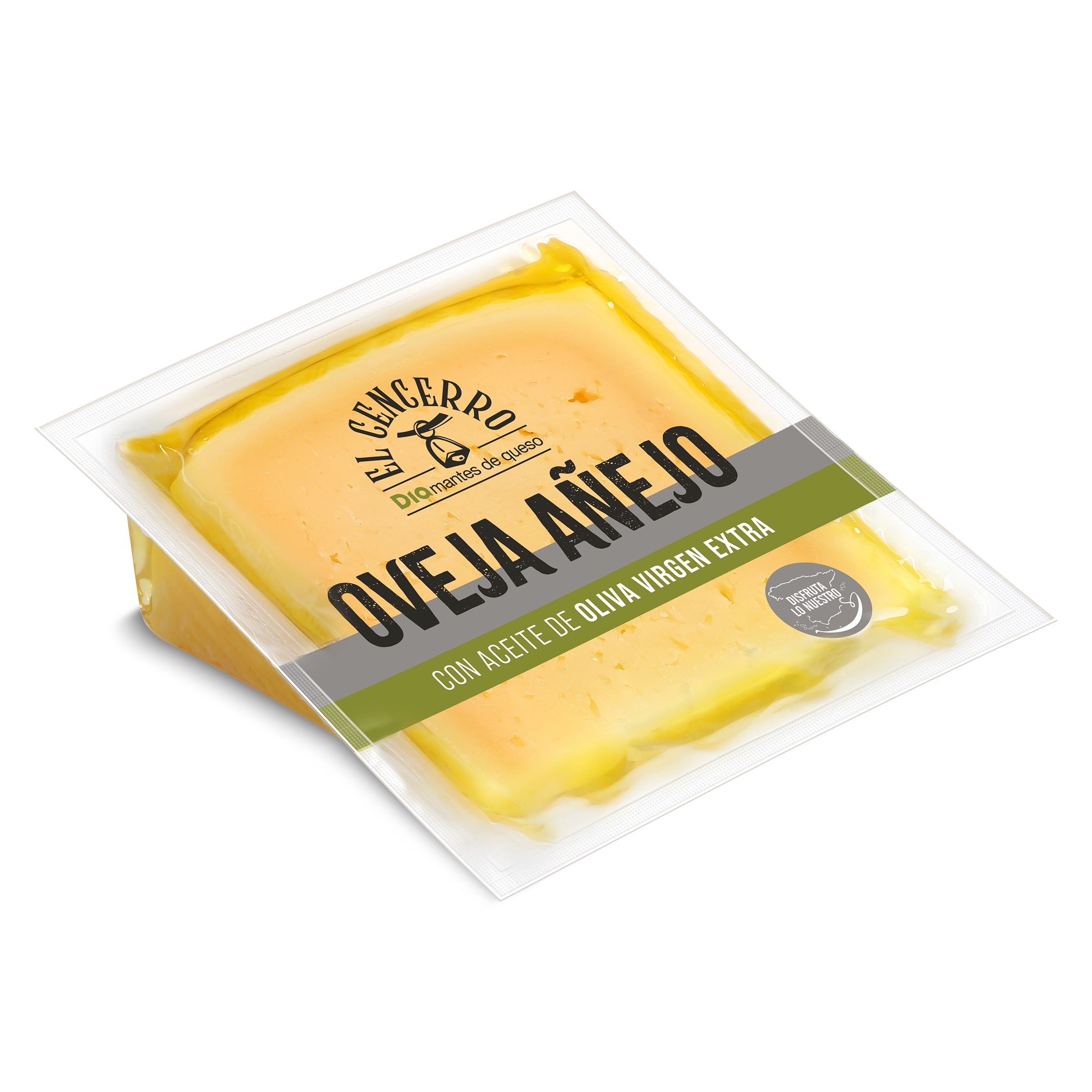 Queso de oveja añejo en aceite Dia El Cencerro 200 g
