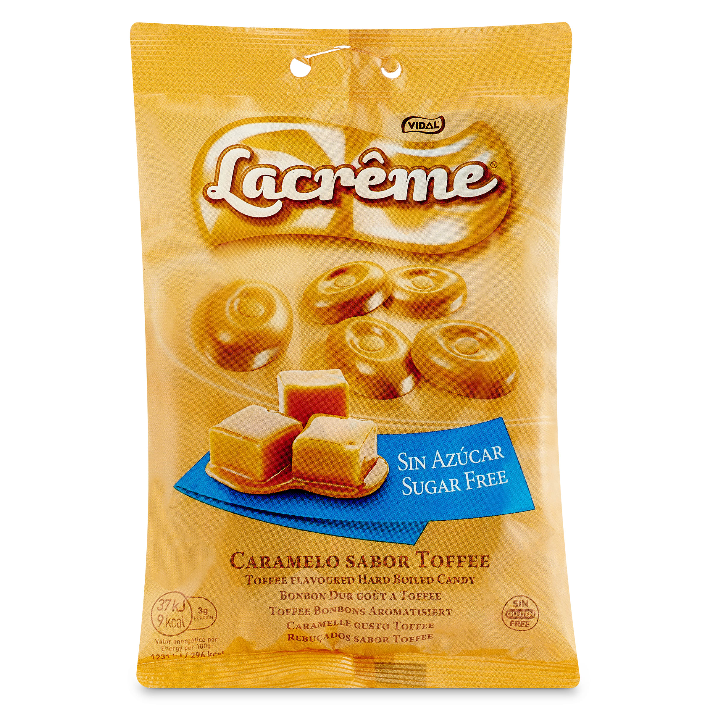 Caramelos sabor toffee Vidal 80 g