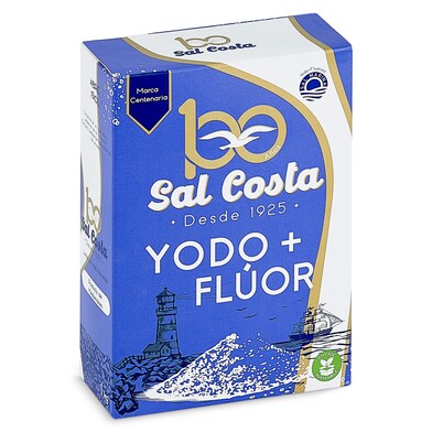 Sal marina con yodo y flúor Costa 1 Kg-0 Sal marina con yodo y flúor Costa 1 Kg-0