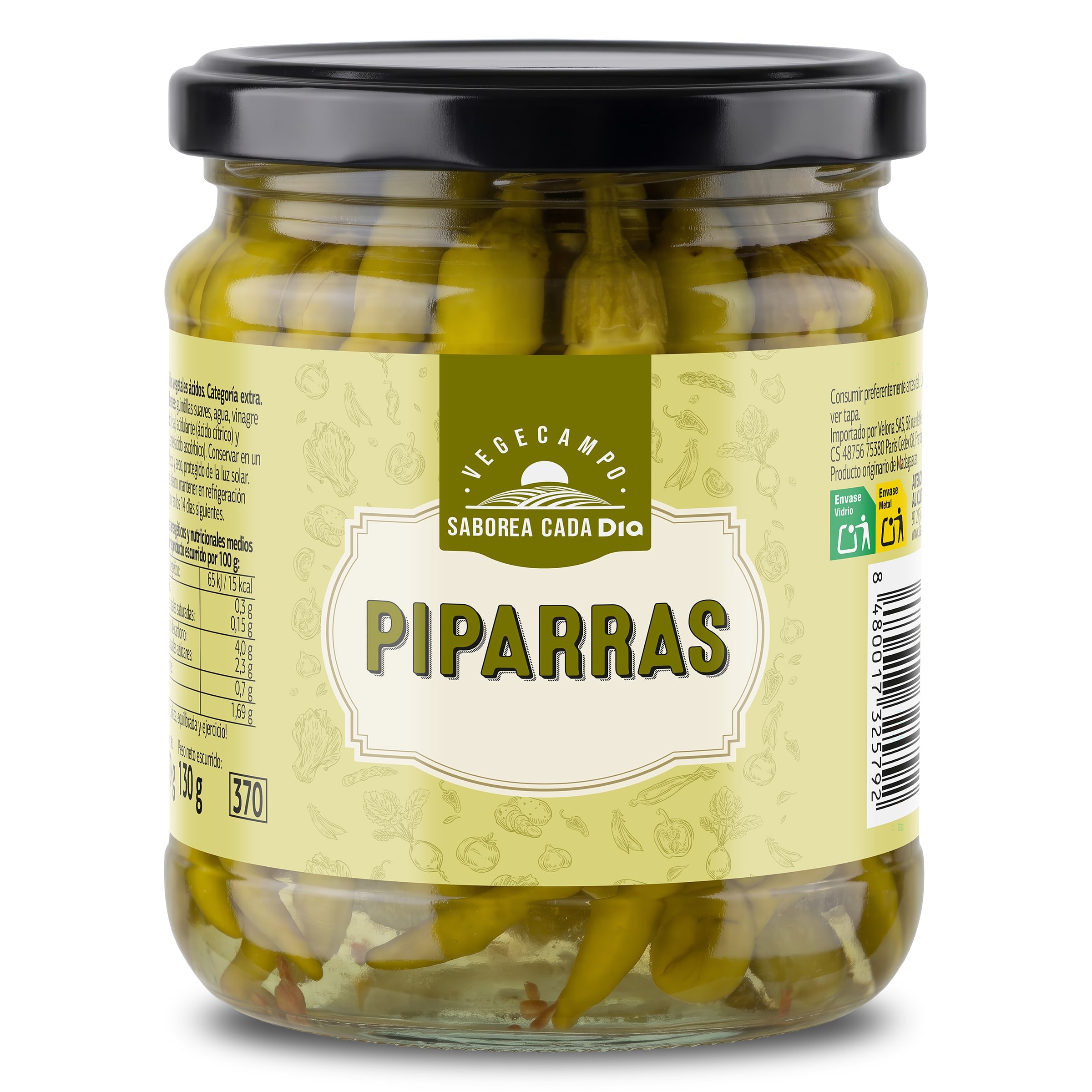 Piparras Dia Vegecampo 130 g