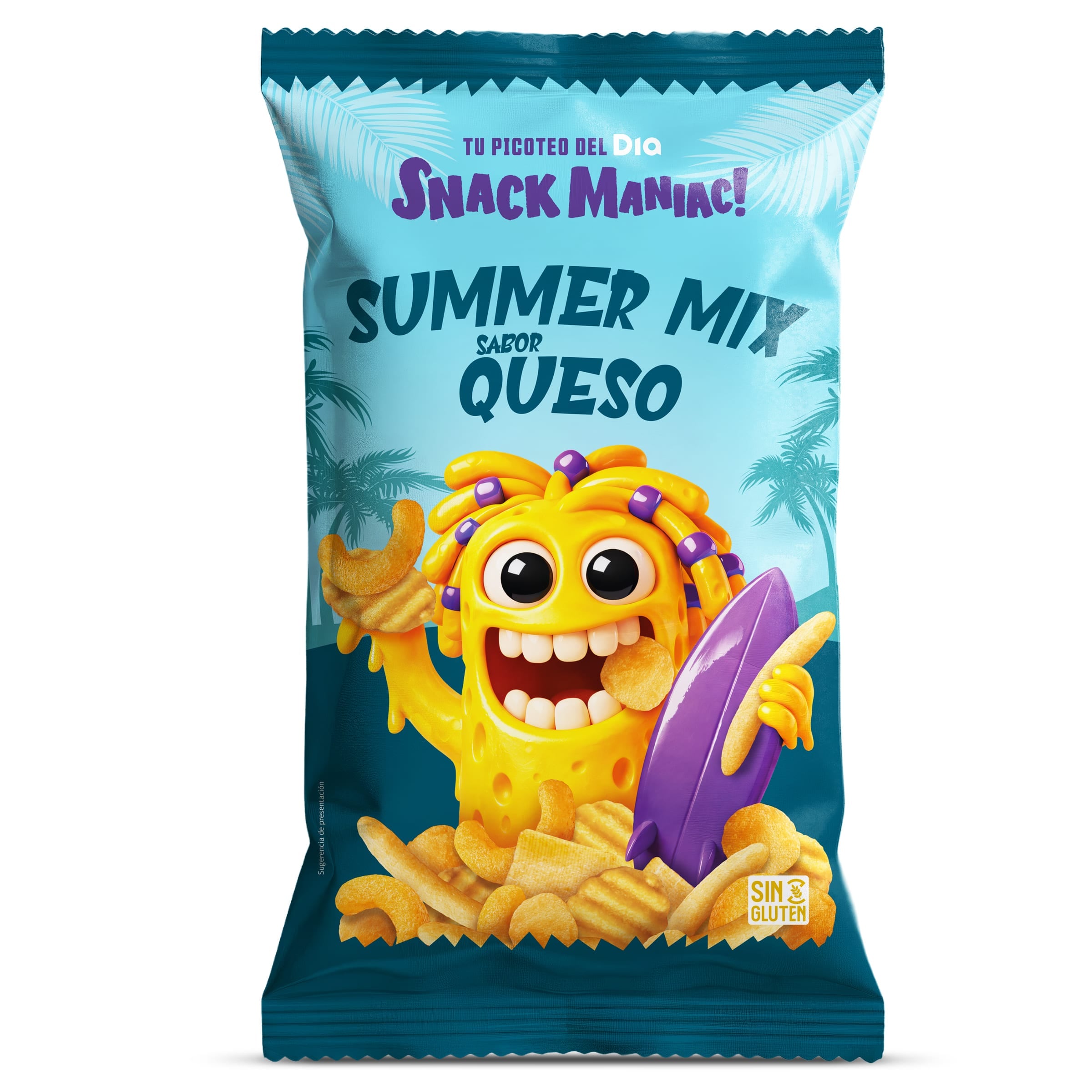 Summer mix sabor queso Dia Snack Maniac 85 g