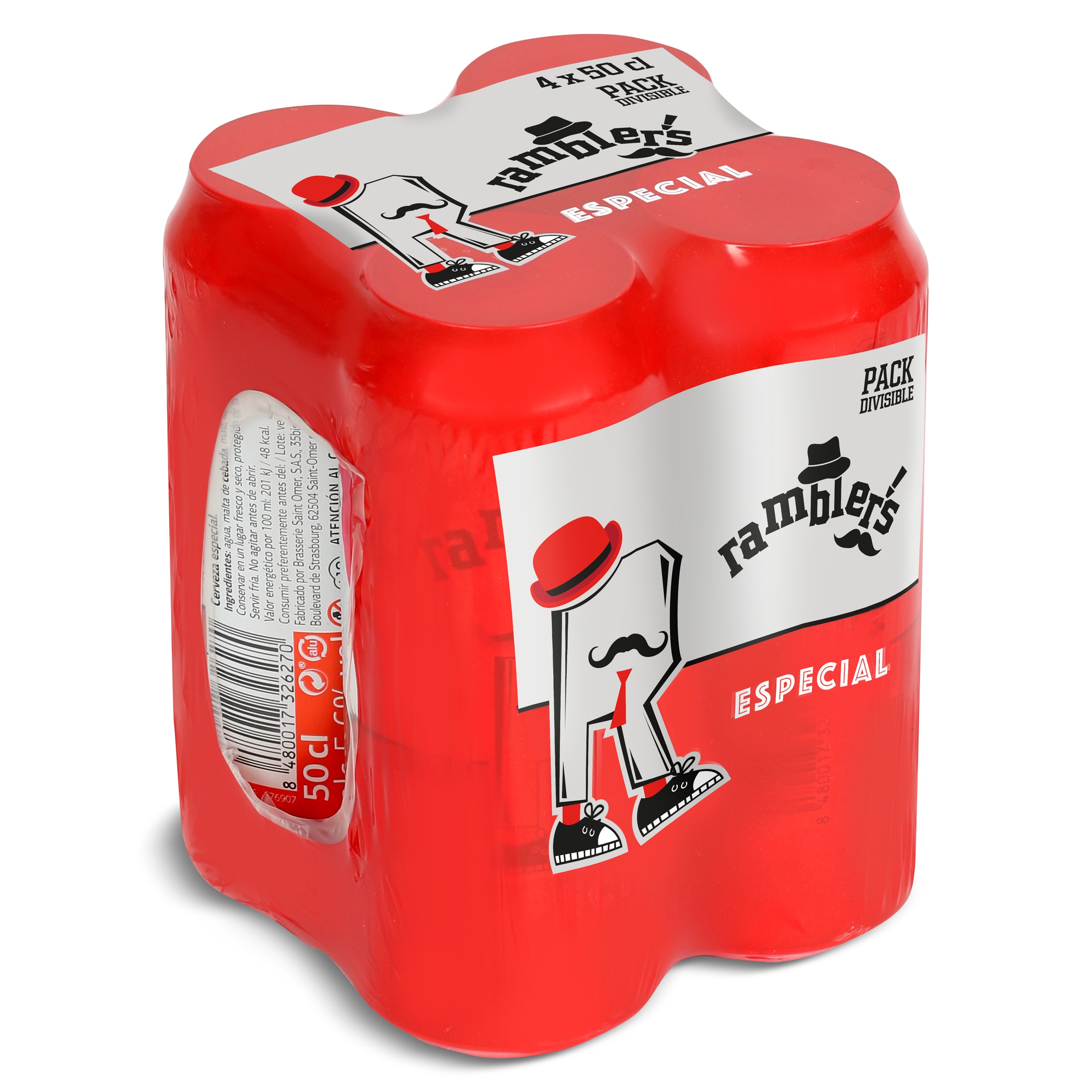 Cerveza especial Dia Ramblers pack 4 x 50 cl