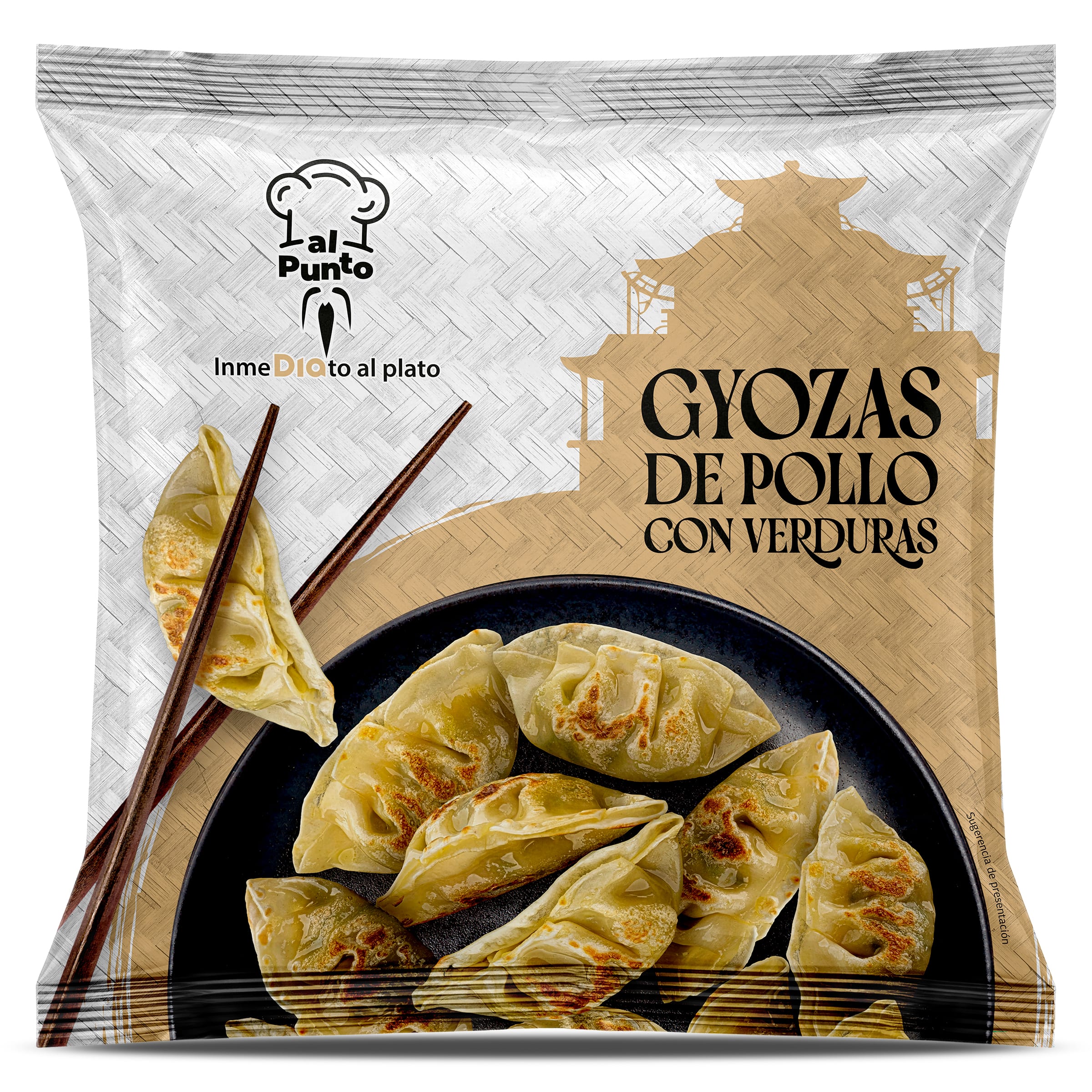 Gyozas de pollo con verdura Dia Al Punto 400 g